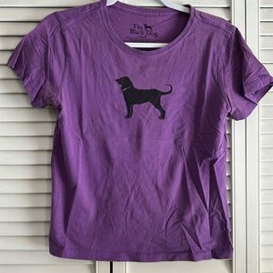 The Black Dog Purple Short Sleeve Smoke Free Home No Rips No Stains